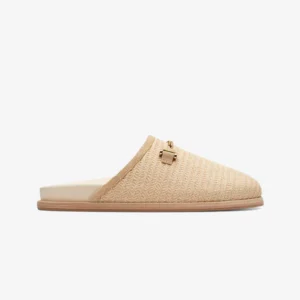 Quincy Slipper Rafia Ecrù