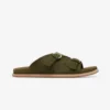 Marvin Olive Green Reversed Suede