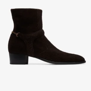 Steve Boot Ebony Suede [Woman]