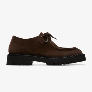 Dave Ebony Reversed Suede