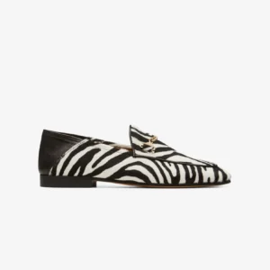 Debbie Loafer Zebra Pony Hair [Woman]