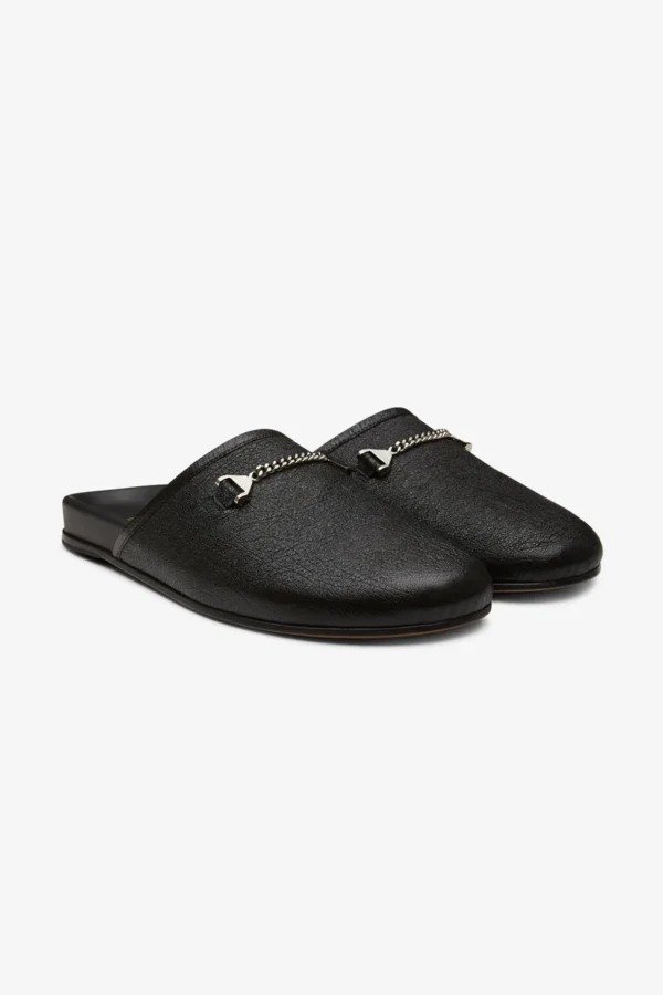 Quincy Slipper Lamé Black - Image 2